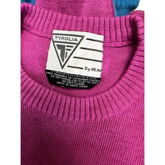 VINTAGE TYROLIA WOOL SWEATER - Picture 7 of 7